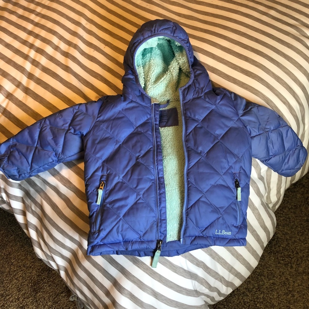 L.L. Bean Toddler 12-18 Month Puffer Coat Jacket